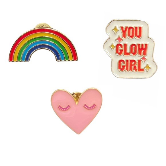 BP. Expression Lapel Pin Set Of Three - Picture 6 of 6